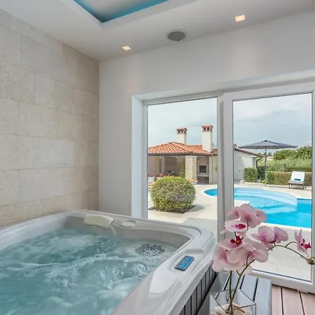 Luxury Lavanda With Pool And Sauna Kanfanar